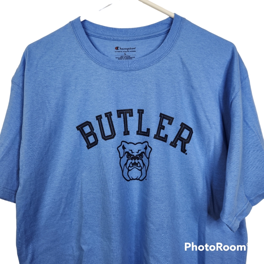🔥PRICE DROP!!! 🔥 Champion Butler Blue Short Sleeve Tee 🩵💙🐶 - Picture 3 of 6